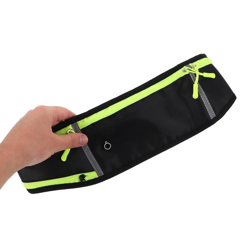 Waterproof Sports Waist Pack 2pcs with Bottle Holder and Phone Pouch for Running Cycling Hiking - Image 5