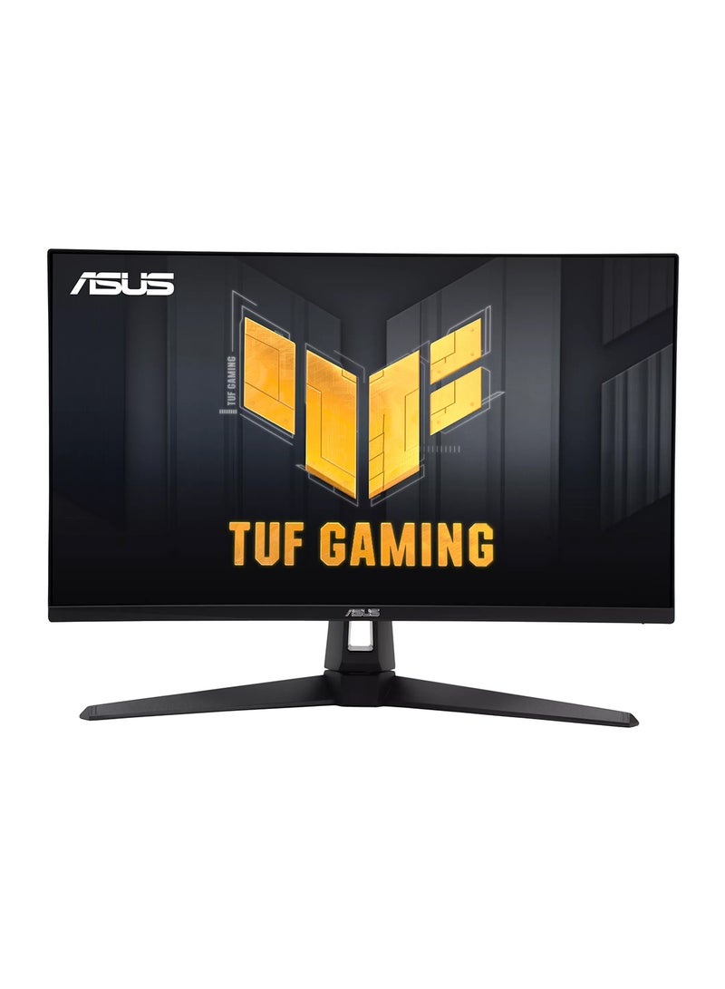 ASUS TUF Gaming VG27UQ1A 27" 4K UHD Gaming Monitor, 160Hz, 1ms, HDR10, ELMB Sync, 95% DCI-P3, NVIDIA G-SYNC & AMD FreeSync Premium, Fast IPS, 300cd/m² Brightness, DisplayPort 1.4 & HDMI 2.1, Low Blue Light, Flicker-Free | 90LM0AR0-B01371 Black - Image 1
