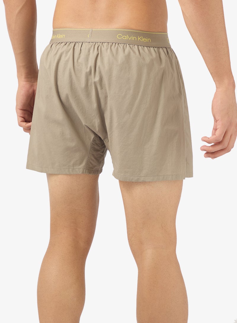 CALVIN KLEIN Cotton Poplin Boxers - Image 2