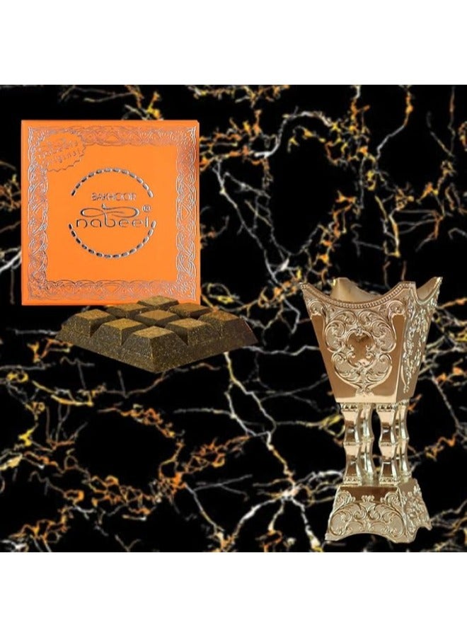 نبيل قطعة بخور نبيل شرقي خشبي عبوة 40 جرام - Image 2