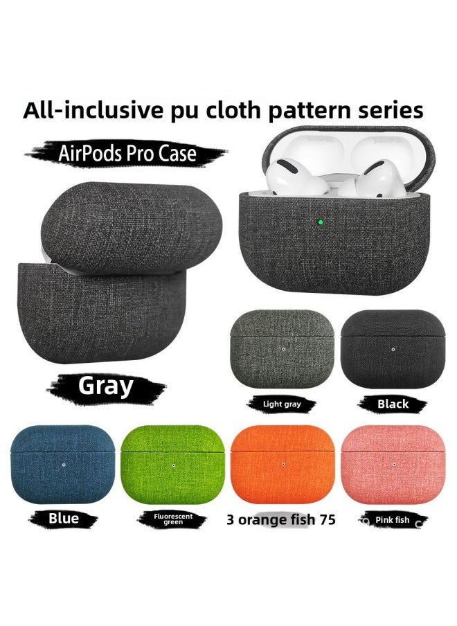 Generic - AirPods Pro2 Protective Cover For Apple Three-generation Headphones AirPods4 All-inclusive Four-generation Headphone Case-Color:Orange-Applicable Models:Airpods 1/2 Generation - Image 1