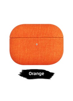 AirPods Pro2 Protective Cover For Apple Three-generation Headphones AirPods4 All-inclusive Four-generation Headphone Case-Color:Orange-Applicable Models:Airpods 1/2 Generation