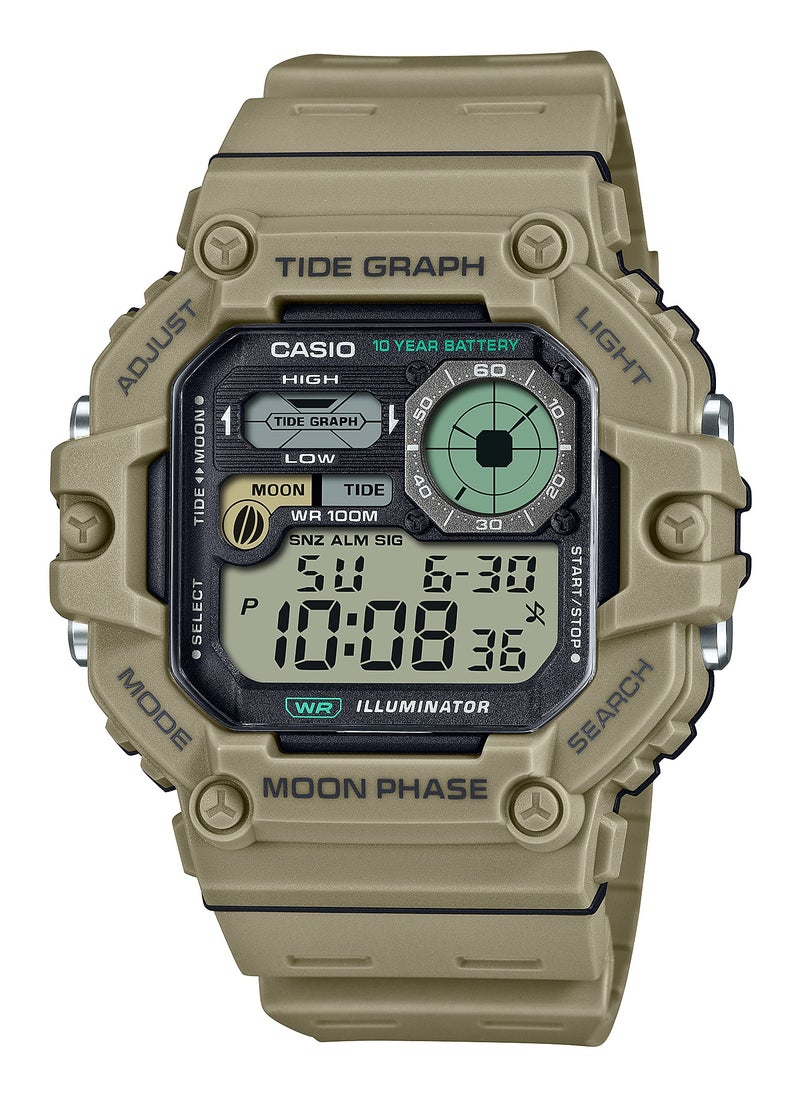 CASIO Digital Resin Band Watch WS-1700H-5AVDF  - Image 1