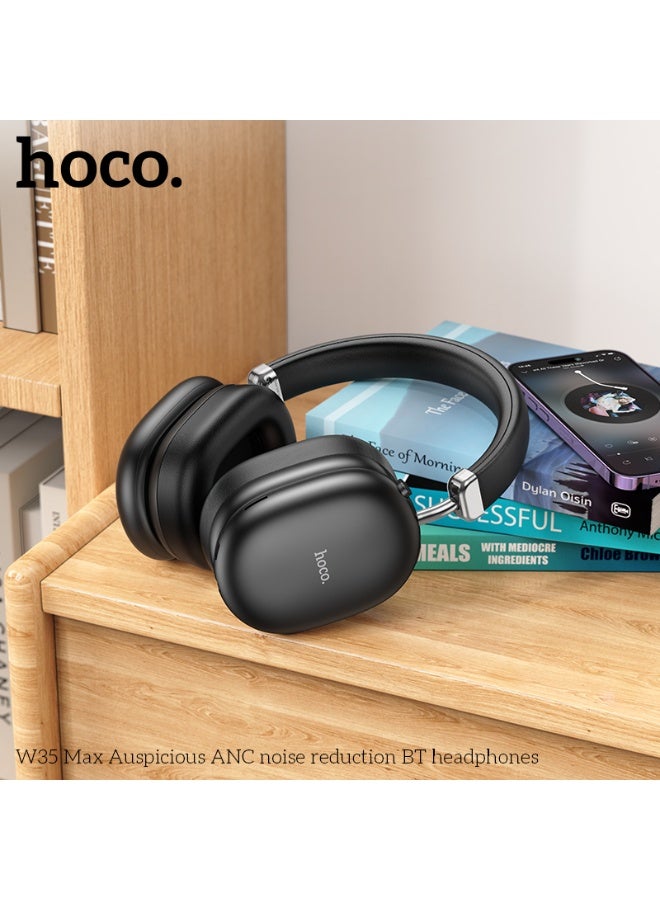 hoco. W35 Max Auspicious ANC noise reduction BT headphones  - Image 4