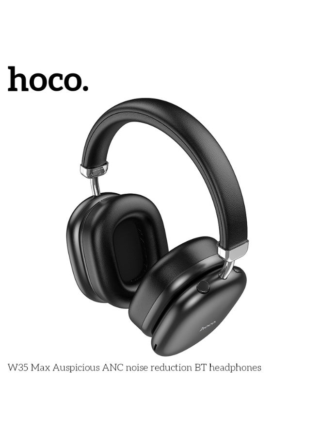 hoco. W35 Max Auspicious ANC noise reduction BT headphones  - Image 3