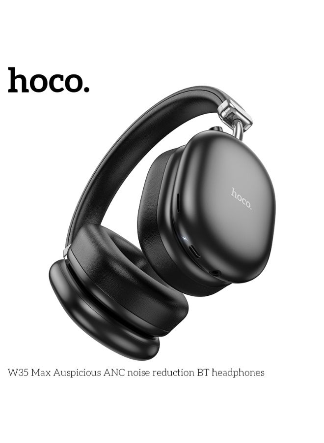 hoco. W35 Max Auspicious ANC noise reduction BT headphones  - Image 2