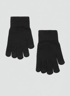 Mango Man Touch Knitted Gloves  - Image 1