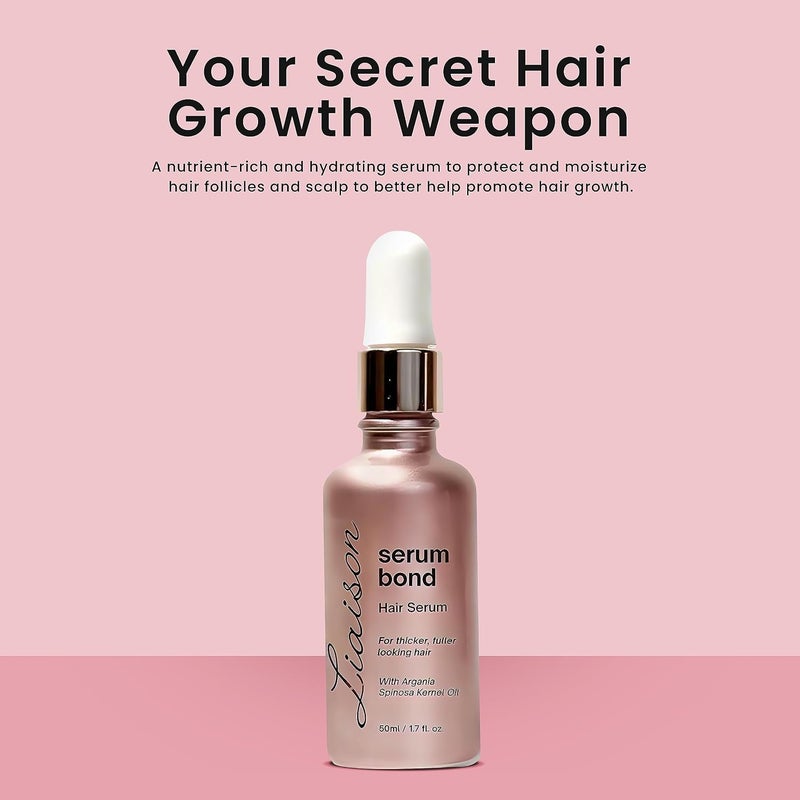 Liaison Hair Growth Serum for Women (50ml) - Nourishing & Strengthening Formula - Scalp Serum Oil for Healthier, Longer Growth & Thicker Hair - Reduces Thinning & Boosts Follicle - Image 1