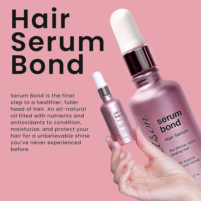 Liaison Hair Growth Serum for Women (50ml) - Nourishing & Strengthening Formula - Scalp Serum Oil for Healthier, Longer Growth & Thicker Hair - Reduces Thinning & Boosts Follicle - Image 3