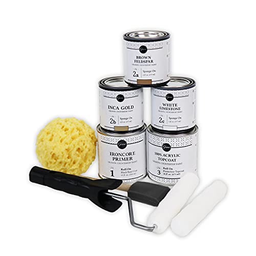 Giani Granite Countertop Paint Kit 2.0-100% Acrylic (Sicilian Sand) - Image 2