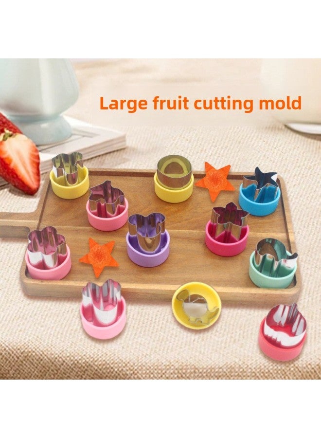 Direct Large Fruit Embossing Mold Vegetable And Fruit Cutting Flower Mold Cartoon Embossing Mini Biscuit Mold-Specifications:Mickey B-Color:Various Colors Available (remarks Can Be Placed) - Image 2