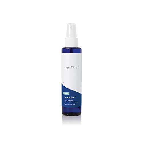 Capri Blue Dry Body Oil Spray â€“ Dry Body Moisturizer with Vitamin E, Jojoba â€“ Moisturizer Body Oil Scented with Luxury Fragrance - Paraben & Cruelty-Free (Volcano, 4.75 oz) - Image 1