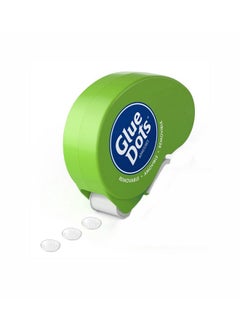 Glue Dots Removable Dots Dot N' Go Dispenser Doublesided 3/8 .38 Inch 200 Dots Diy Craft Glue Tape Sticky Adhesive Glue Points Liquid Glue Alternative Clear  - Image 1