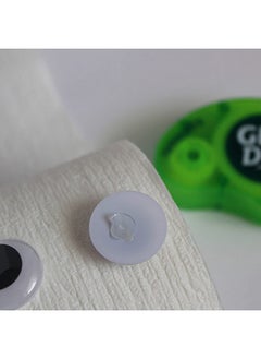 Glue Dots Removable Dots Dot N' Go Dispenser Doublesided 3/8 .38 Inch 200 Dots Diy Craft Glue Tape Sticky Adhesive Glue Points Liquid Glue Alternative Clear  - Image 3