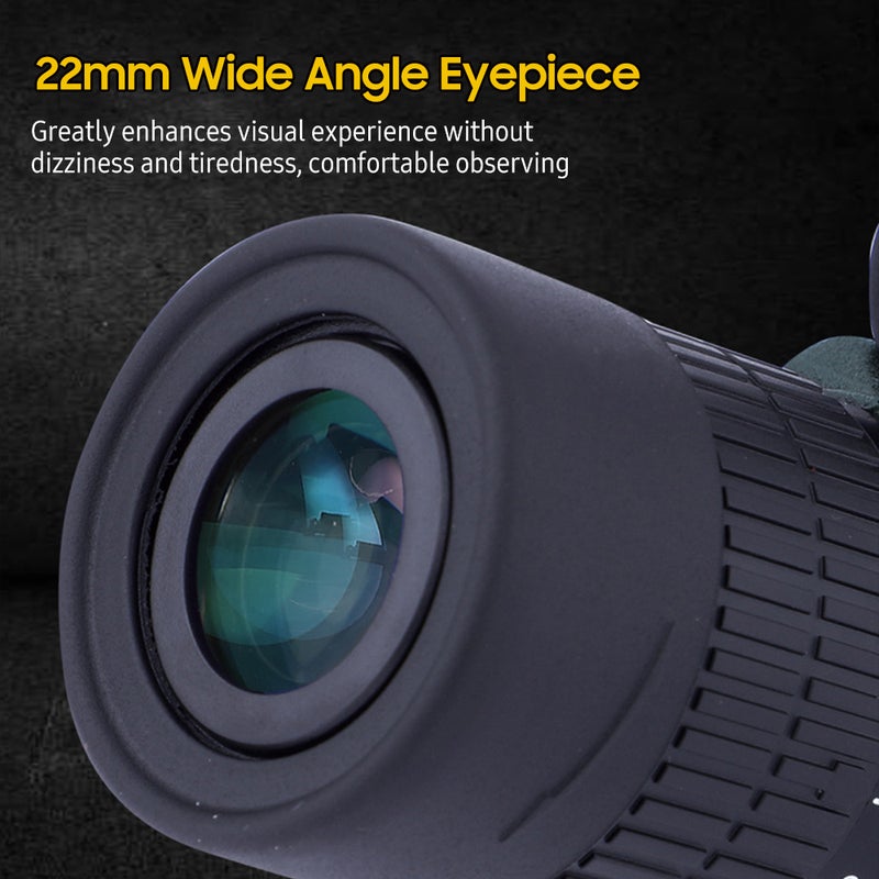 Monocular Telescope 10-30X Zoom High Power Adults Kids Monoculars with Low Light Vision Waterproof Fogproof Handheld Telescope for Bird Watching Hunting Traveling Sports Outdoor Activities - Image 3