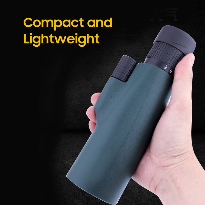 Monocular Telescope 10-30X Zoom High Power Adults Kids Monoculars with Low Light Vision Waterproof Fogproof Handheld Telescope for Bird Watching Hunting Traveling Sports Outdoor Activities - Image 4