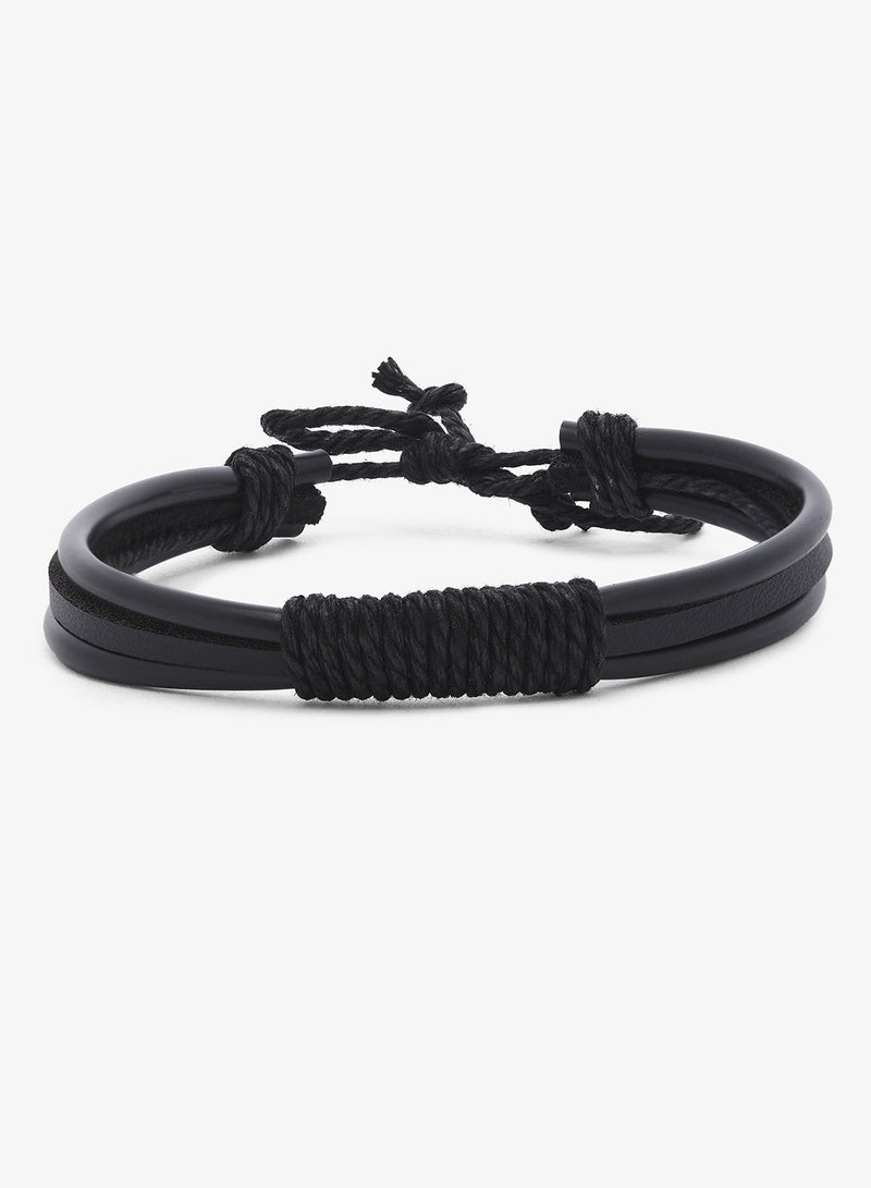 سفنتي فايف سوار جلدي صناعي وسبائك معدنية - Image 4