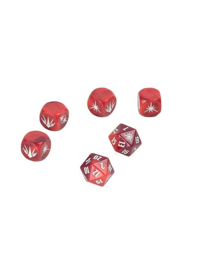 Modiphius - John Carter Of Mars: Zodanga Dice Set (Set Of 6 Custom Dice) - Image 1
