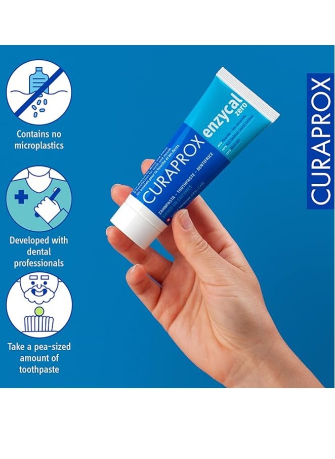 CURAPROX - Curaprox Enzycal Fluoride Free Toothpaste To Protect Against Decay & Fight Against Plaque - Image 1