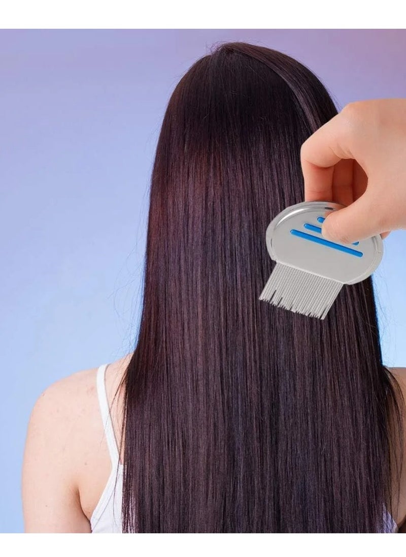 HAWAFEL 2 piececs of Stainless steel comb for removing lice and nits  - Image 5
