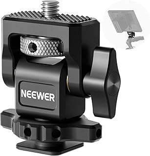 Neewer Neewer NEEWER Field Monitor Holder with Cold Shoe Mount, 1/4" Screw for 5" & 7" Monitor Compatible with Atomos Ninja V,  - Image 1