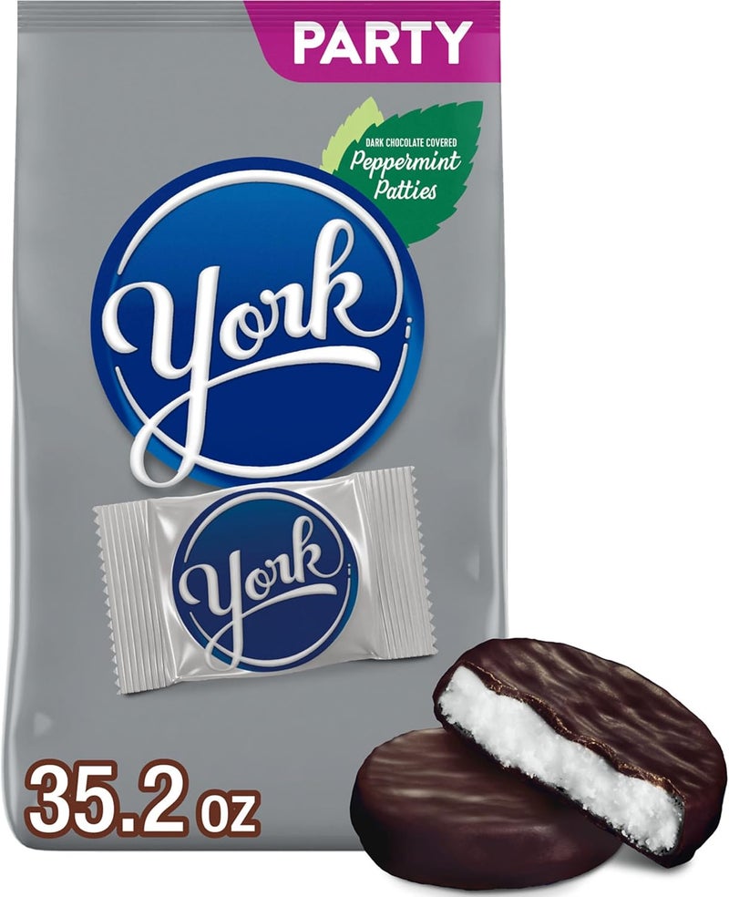 YORK Dark Chocolate Peppermint Patties Party Pack - Image 1
