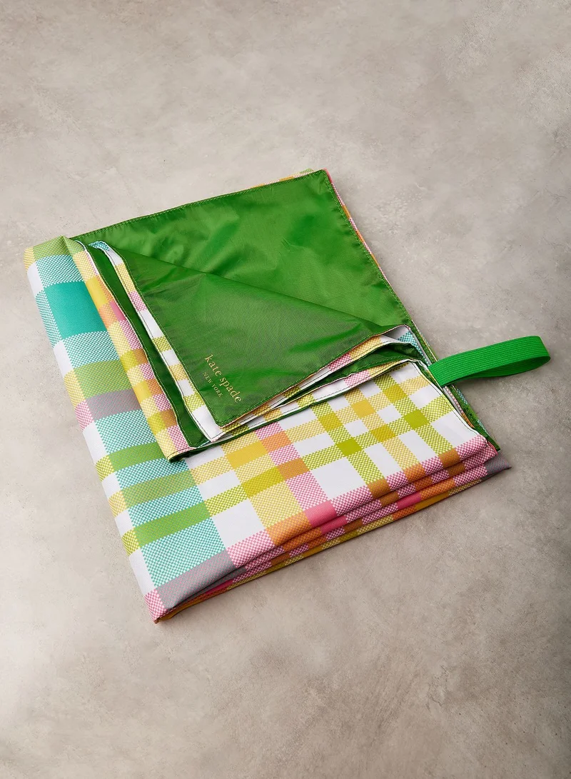 Kate Spade Picnic Blanket, Garden Plaid