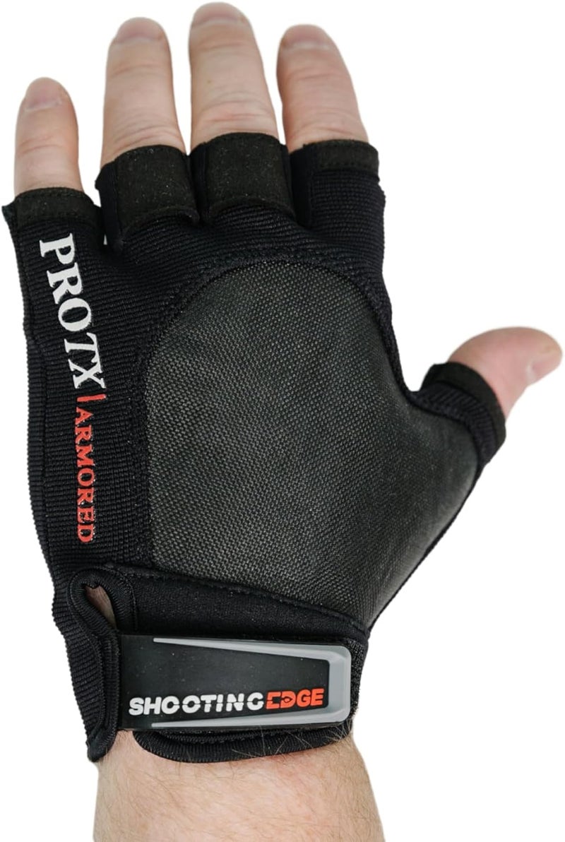 ShootingEdge ProTX | Kevlar Armored Hand Guard | Black | Left Bow Hand - Image 1