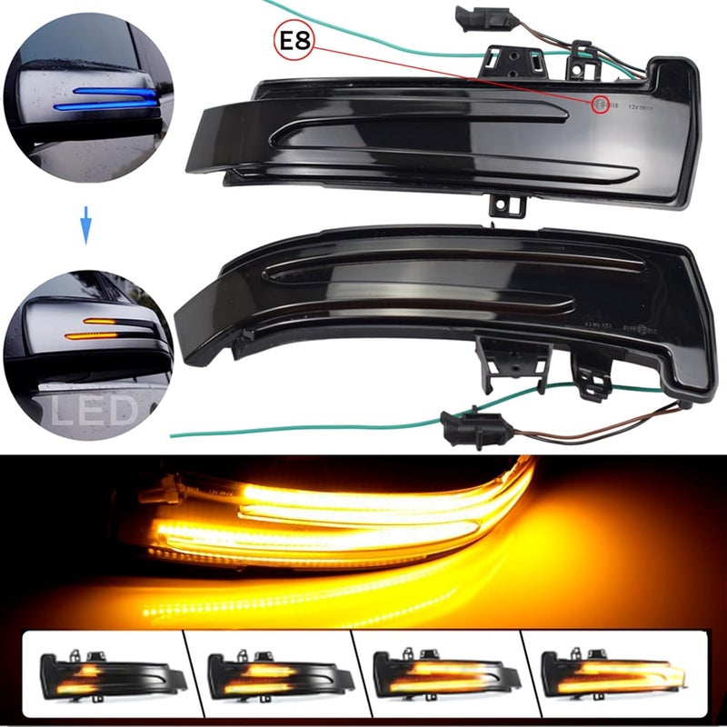 Vuzmode Dynamic Turn Signal Light Side Mirror Indicator for Mercedes-Benz - Image 4
