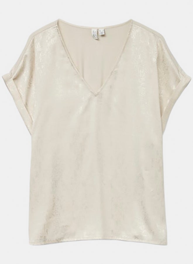 VERO MODA VERO MODA Womens Balia Shortsleeve V-Neck T-Shirt 