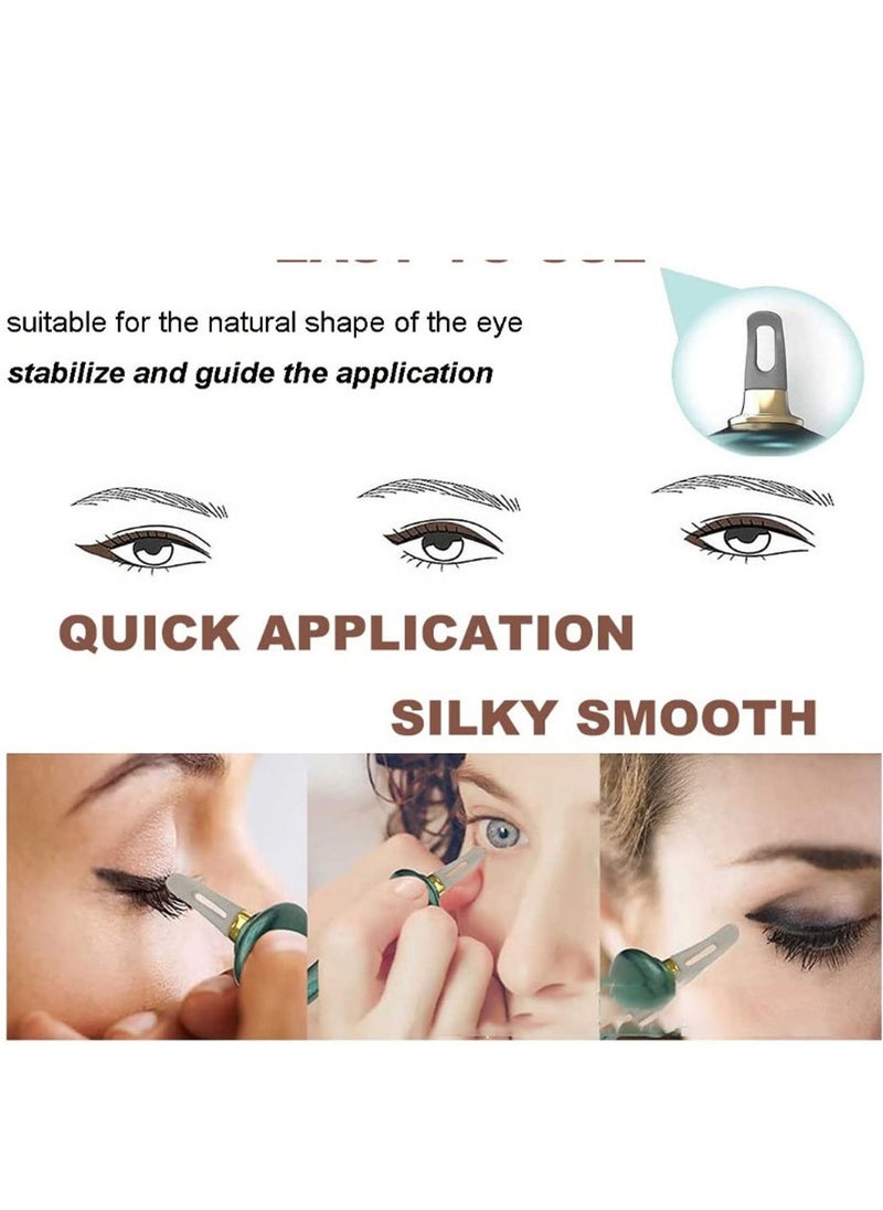 Generic - Eyeliner Applicator Tool, Revolutionary Silicone Applicator Tool, Easy to Clean & Transfer Resistant, no Tugging, Dragging, or Pulling, Not Break - Image 1