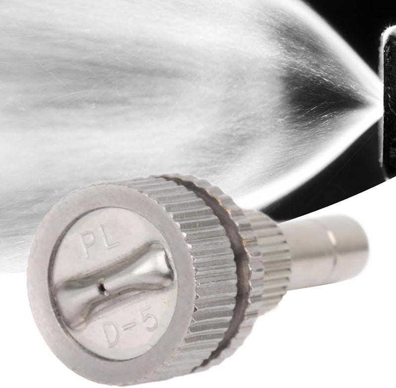 فوهة رش على شكل مروحة 6 مم من النحاس الأصفر موصل سريع واجهة G1/2 رذاذ منخفض الضغط - Image 3