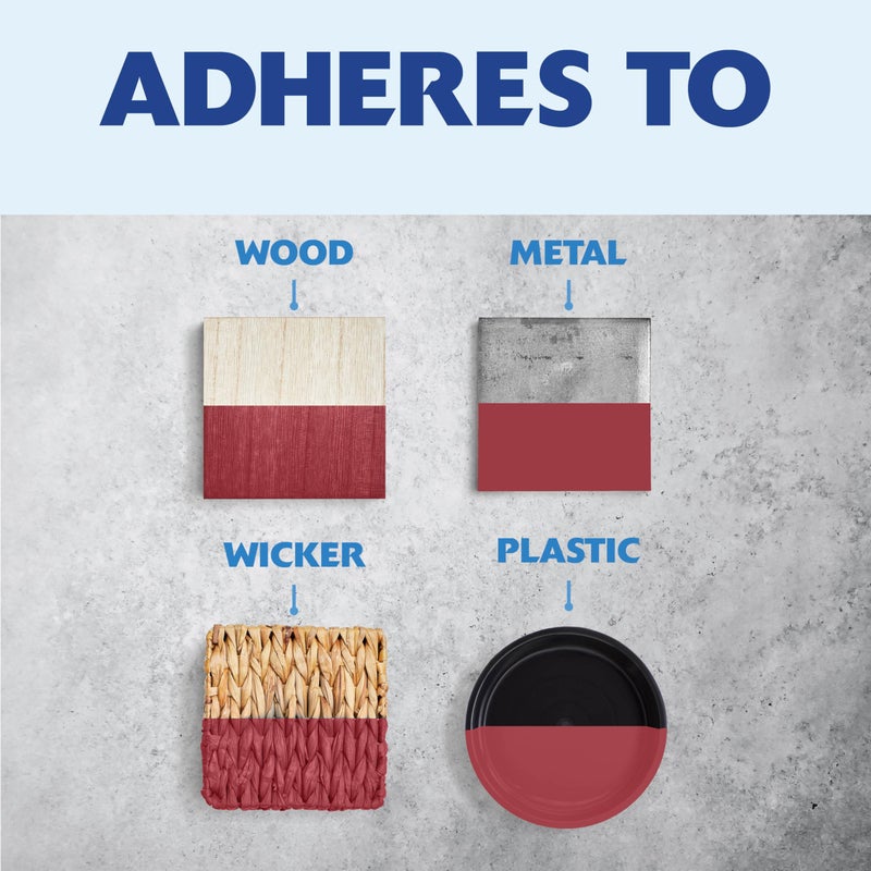 Rust-Oleum 331190 Painter's Touch 2X Ultra Cover Spray Paint, 12 oz, Ultra Matte Red Currant - Image 5