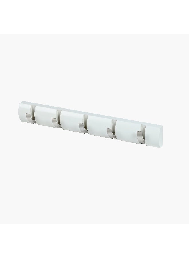 Home Box Cosmo Wall Mounted Flip 5-Hook Rack - Image 3