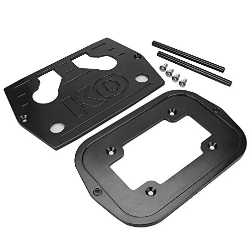 Acouto Stainless Steel Battery Tray Hold Down for 34/78 Battery Red Yellow Top(Black) for Battery Tray Battery Holder Battery Hold Down Stainless Steel Battery Tray Battery Mounting - Image 2