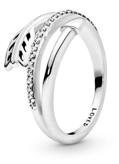 PANDORA PANDORA Wrap Arrow Ring in Sterling Silver with Clear Cubic Zirconia  - Image 1