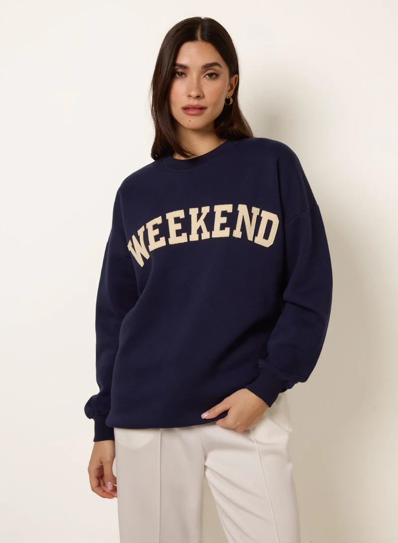 بلو فانيلا بلوزة عطلة نهاية الأسبوع