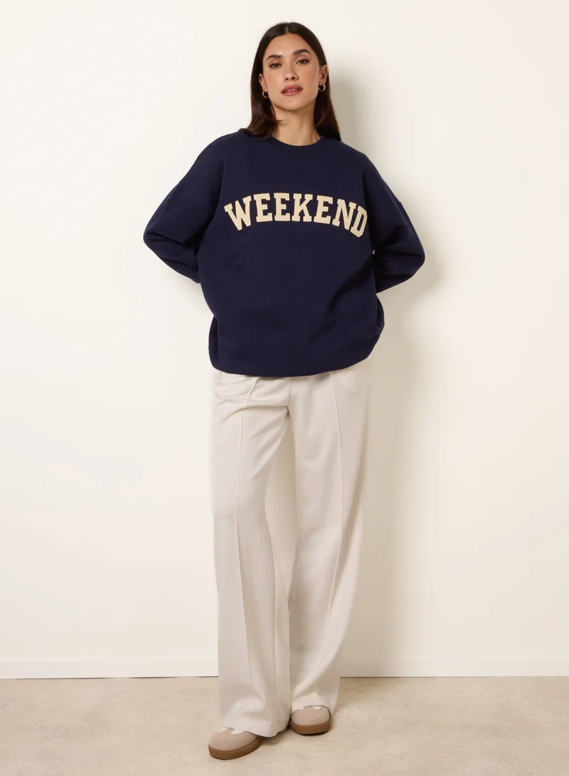 بلو فانيلا بلوزة عطلة نهاية الأسبوع