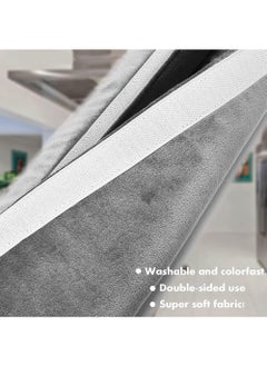 YOUGE 2 Pcs Refrigerator Door Handle Cover Washable Kitchen Appliance Decor Handles Fridge Oven Microwave Dishwasher Antiskid Protector, Keep Off Fingerprints Food Stains  - Image 2