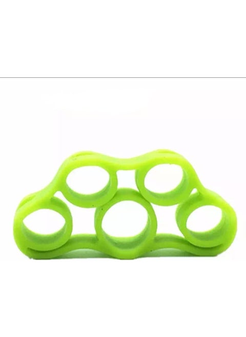 Silicone Hand and Finger Exerciser Light Resistance Green