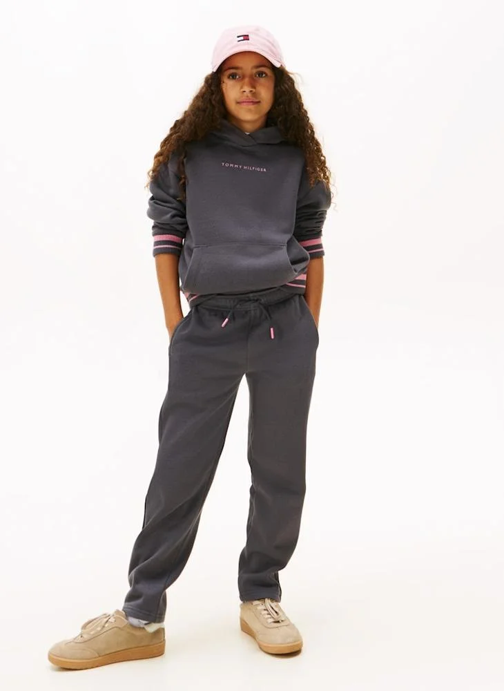 Tommy Hilfiger Grey Kids Logo Sweatpants for Men | Best Price UAE