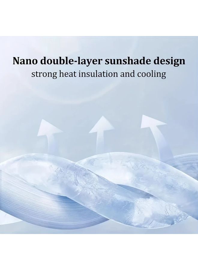 Foldable Car Windshield Sunshade 1pc for UV Protection and Interior Cooling All Seasons - Image 5