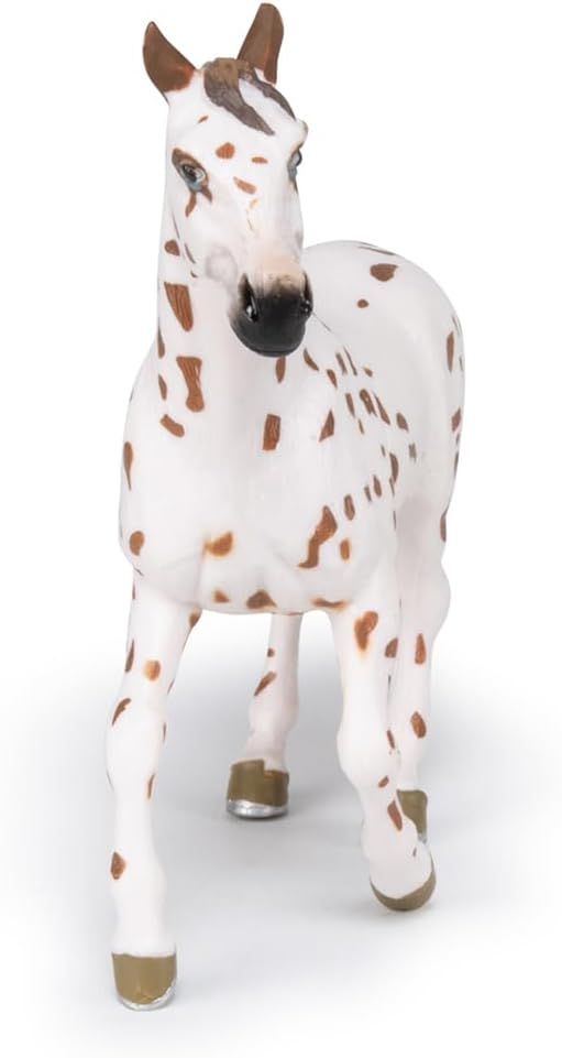 Papo  HandPainted  Figurine  HorsesFoals and Ponies  Brown Appaloosa Mare Figure51509  Collectible  for Children  Suitable for Boys and Girls  from 3 Years Old Multicolor oner Size - Image 4