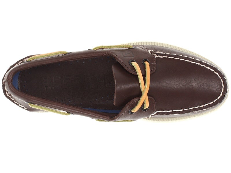 Sperry Men's Authentic Original 2-Eye Boat Shoe, Classic Brown, 9.5 Wide - Image 4