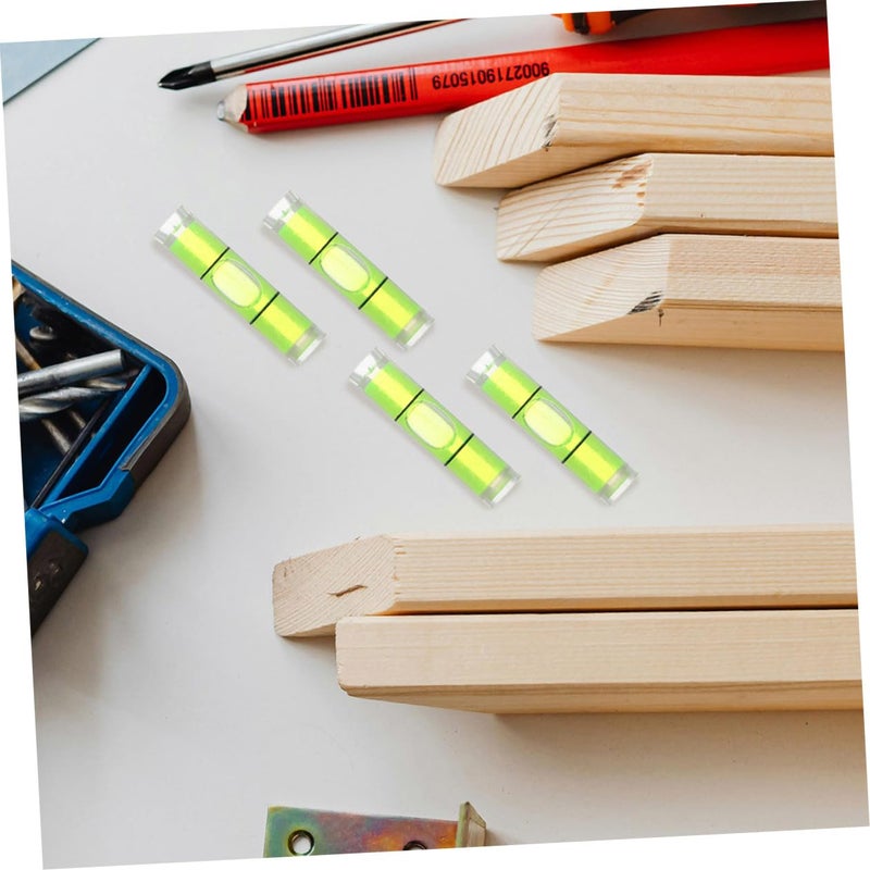 50pcs Mini Cylindrical Horizontal Bubble Level 8x23mm for RV Camping Construction Precision Measuring Tool - Image 5