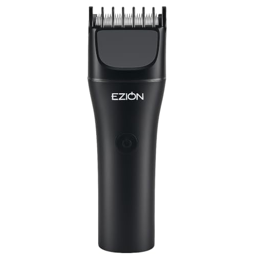 EZION Beard Trimmer for Men | Corded & Cordless Use | 120 Mins Battery | Ceramic Blades | USB-C Fast Charging | Travel Lock, LED Indicator | Body Hair Trimmer | Precision Grooming | 2-Year Replacement - Image 1