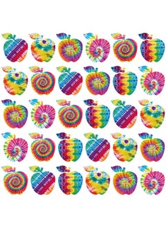 500 Count Tie Dye Apple Stickers For Kids Small Apple Shape Stickers Funky Fruit Stickers For Teacher Reward Incentive Chart Fall Classroom Preschool School Tie Dye Party Decor - pzsku/Z18C339718E30168A38F7Z/45/_/1697273213/07103cc8-aadf-4016-88e6-f8a70e4d22f3