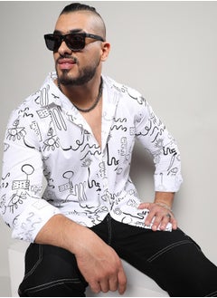 Instafab Plus Doodle Shirt  - Image 1