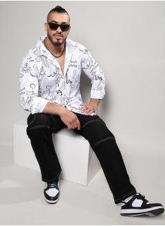 Instafab Plus Doodle Shirt  - Image 3