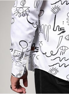 Instafab Plus Doodle Shirt  - Image 5